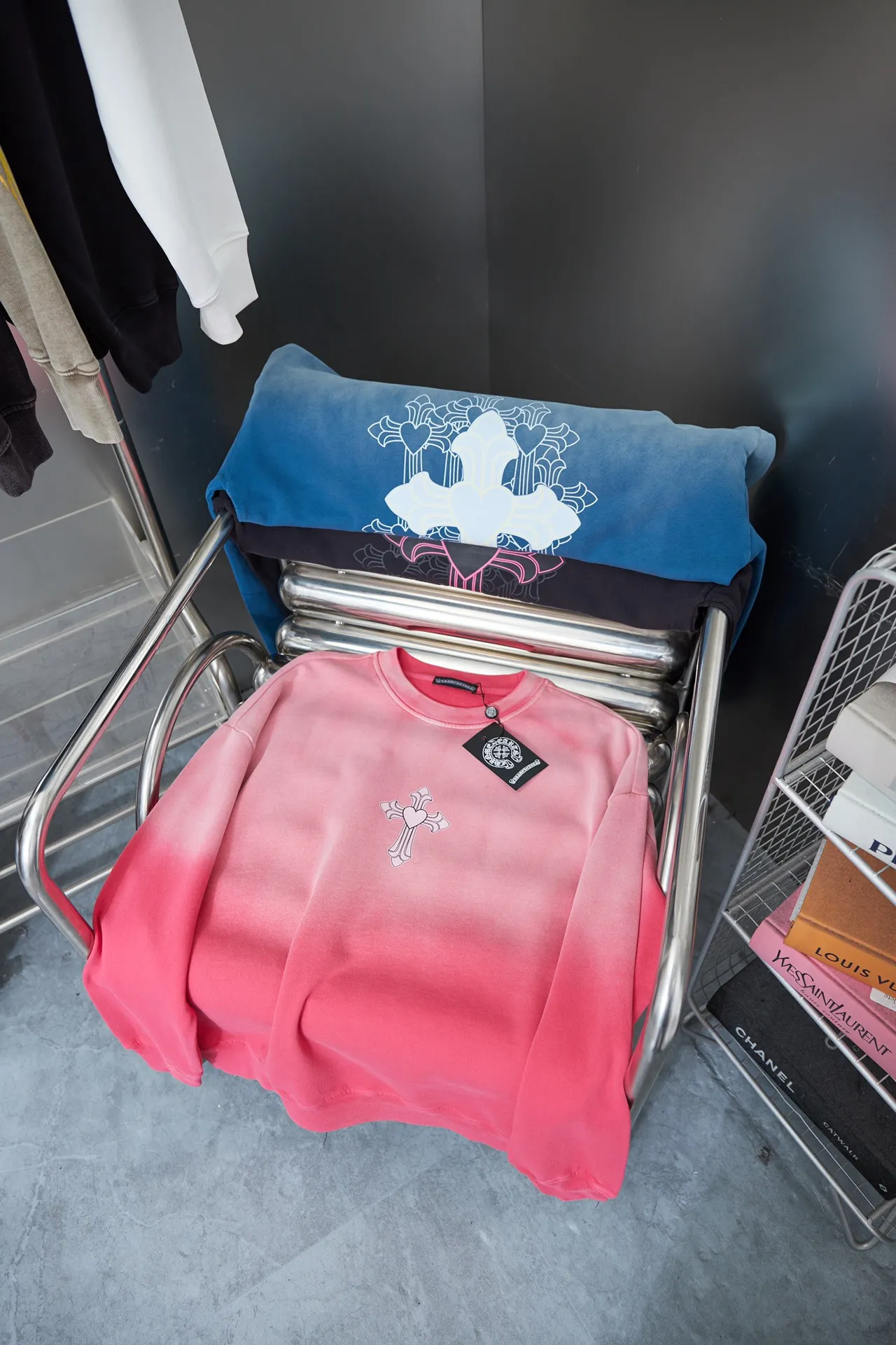 Chrome Hearte CH ：Black/Blue/Pink Size：S M L XL